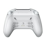 FIEHDUW Manba One Interactive Screen Wireless Gamepad, Hall Joystick, Rgb Lighting, Compatible with Steam Deck/PC/Switch/iOS/Android, White