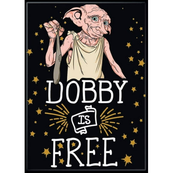 Harry Potter Dobby is Free Refrigerator Magnet