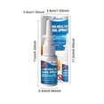 thumbnail image 3 of Spray de apoyo respiratorio y pulmonar natural, calmante para la congestión y la dificultad para respirar, acción rápida, 20 ml, 3 of 5