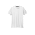 thumbnail image 3 of MERCER+METTLE Unisex Stretch Jersey Crew | Soft & Lightweight T-Shirt for Men & Women, Casual Work Tee for Everyday Wear - White L, 3 of 4