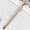Rose Gold, variant on SLUOHZXI White Diamond Pen Pack of 1 Bling Diamond Gem Pen Décor Gifts for Women Bridesmaid Coworkers Bulk Crystal Metal Ballpoint Pens Black Ink(1 PCS White)