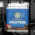 thumbnail image 4 of Sunwarrior Warrior Blend Chocolate Vegan Protein Powder 15 Servings, 4 of 4