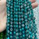 thumbnail image 1 of Cuentas de vidrio redondas planas de ojo de diablo, cuentas sueltas, accesorios de joyería semiacabados, 1 of 6