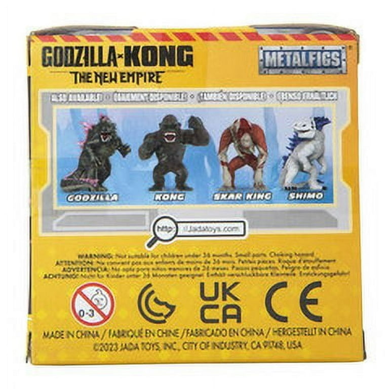 Godzilla Kong Battle Figure Toy, The New Empire Metalfigs Godzilla Kong Battle Figure Toy, The New Empire Metalfigs