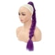 thumbnail image 3 of Peluca con extensión de coleta y coleta de color para mujer, accesorios para cabello oscuro para fiestas de Halloween, festivales, etc. 66 cm (26 pulgadas)., 3 of 8