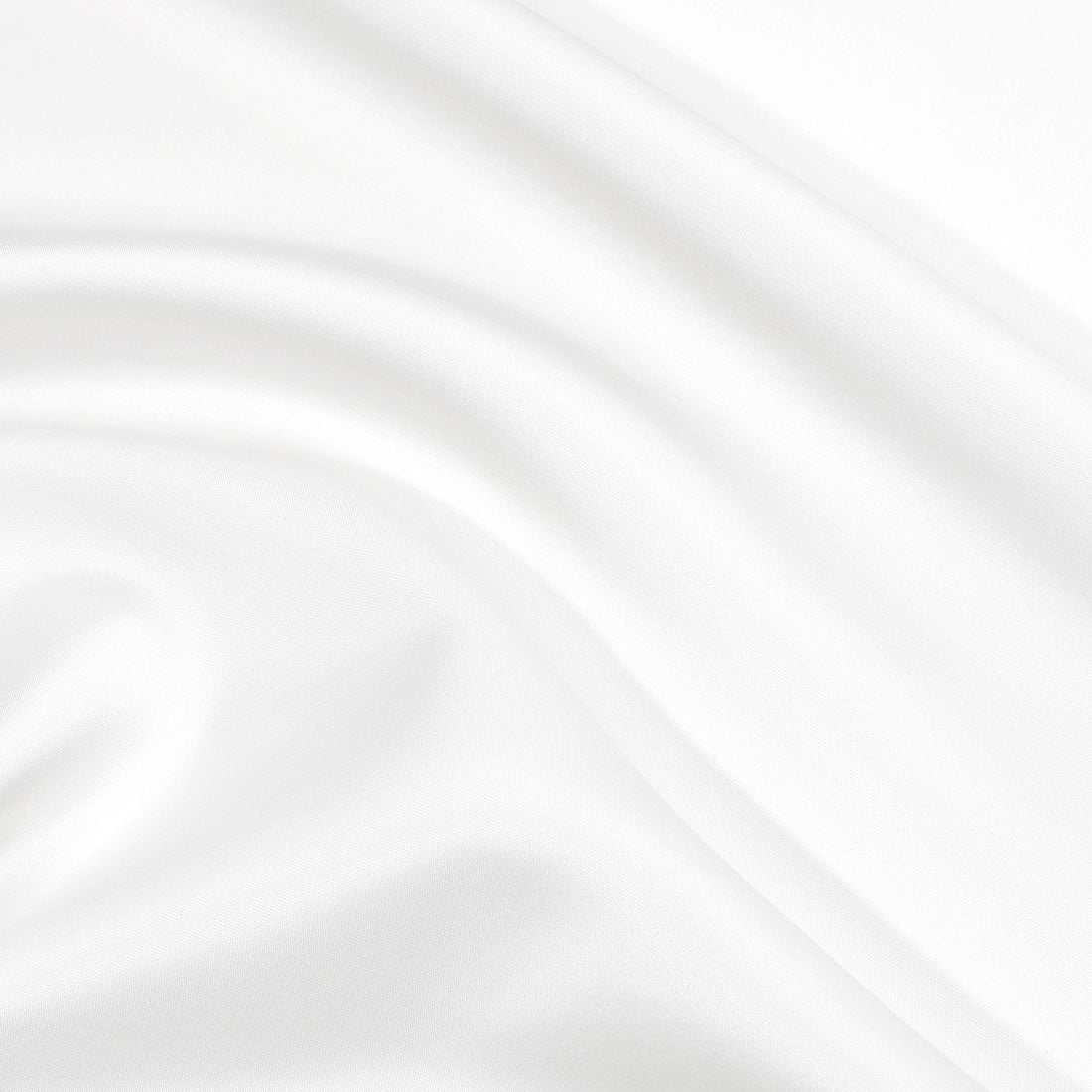 Unique Bargains 2-Pack Satin Silk Envelope Closure Pillow Shams White European