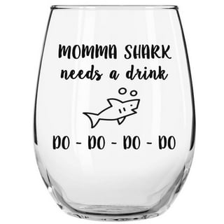 Mom Juice Funny Wine Tumbler Glass Cup Vinyl Decal Sticker
