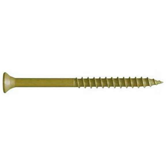 Omg FMGD212-1750 Deck Screws With Bit, Gold, 2.5-In., 1,750-Pk. Bucket - Quantity 1