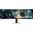 thumbnail image 1 of Open Box - Samsung 49" Odyssey OLED Dual QHD Gaming Monitor - LS49DG912SNXZA, 1 of 5