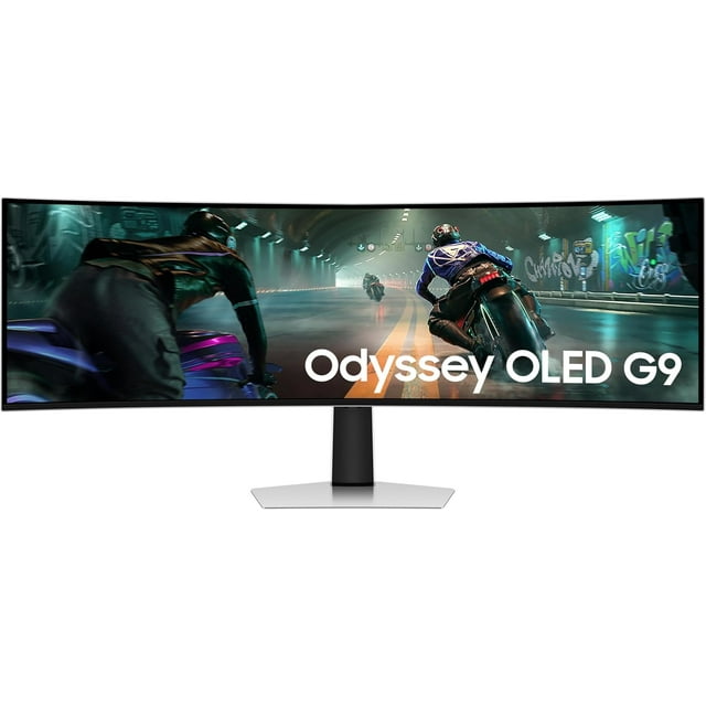 Open Box - Samsung 49" Odyssey OLED Dual QHD Gaming Monitor - LS49DG912SNXZA