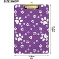 thumbnail image 3 of FMSHPON Paws Clipboard Hardboard Wood Nursing Clip Board and Pull for Standard A4 Letter 13x9 inches, 3 of 8