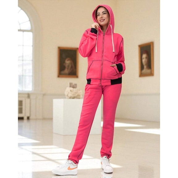 Women's Alysun Lite Spring Sweatsuit Jogger Hoodie Set