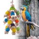 thumbnail image 5 of Juguete para masticar loros, natural, ligero, atractivo, bloque de pájaros, nudos, juguete para rasgar para loros , , l L Yinane Juguetes para masticar loros, 5 of 8