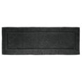 thumbnail image 7 of mDesign Bathroom 100% Cotton Rectangular Rug, Long Runner, 60" x 21", Black, 7 of 7