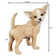 thumbnail image 3 of Delighted Chihuahua Dog Adorable Table Sculpture Tawny, 3 of 5