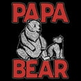 thumbnail image 2 of Men's Lost Gods Papa Bear Graphic T-Shirt, 2 of 5