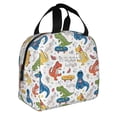 thumbnail image 2 of Sikiie Dinosaur Lunch Bag for Women & Men Adult Insulated Lunch Box, Food Lunch Containers Lunch Tote Bags for Work, Travel, Outdoor, 2 of 8