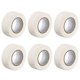 thumbnail image 1 of Uxcell 6Pcs 25mm 1 inch Wide 20m 21 Yards Cinta de Enmascarar para Pintores Rollos Blancos, 1 of 5