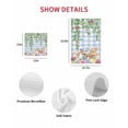 thumbnail image 7 of Easter Rabbits Kitchen Dish Towels for Drying Dishes Set of 2, Spring Cute Bunny Eggs Flowers Leaf Blue Plaid Waffle Weave Microfiber Hand Tea Bathroom Towels Quick Dry & Absorbent Towel 12x12, 7 of 7