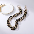 thumbnail image 4 of Collier à chaîne Chunky Metal: Mode Collier de déclaration Punk Punk Collier, 4 of 4