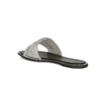 thumbnail image 3 of Women Rhinestone Embellished Flat Slide Sandal 19251, 3 of 6