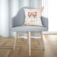 thumbnail image 3 of Happy Mother's Day Ragdoll with Flower Crown and Greeting Card Pillow Cushion Double Sided Cat Lover Kitten Owner Gifts Idea Throw Pillow - 13004, 3 of 4