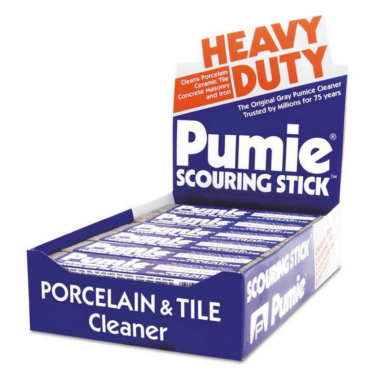 Scouring Stick, 6.75 x 1.25, Gray, Dozen Scouring Stick, 6.75 x 1.25, Gray, Dozen