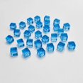 thumbnail image 2 of SPRING 200Pcs/Set 8mm Transparent Square Corner Cube Colorful Clear Solid Color Dice Chess Piece Right Angle For DIY Board Game light blue, 2 of 5
