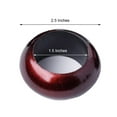 thumbnail image 3 of Efavormart 4 PCS Wholesale Burgundy Acrylic Napkin Rings for Place Settings Wedding Receptions Dinner or Holiday Parties Tableware, 3 of 8