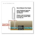 thumbnail image 3 of Trendsetter 119733 36 x 48 in. Rectangle Medium Pile Carpet Chair Mat with Anchor Bar, Pewter, 3 of 5