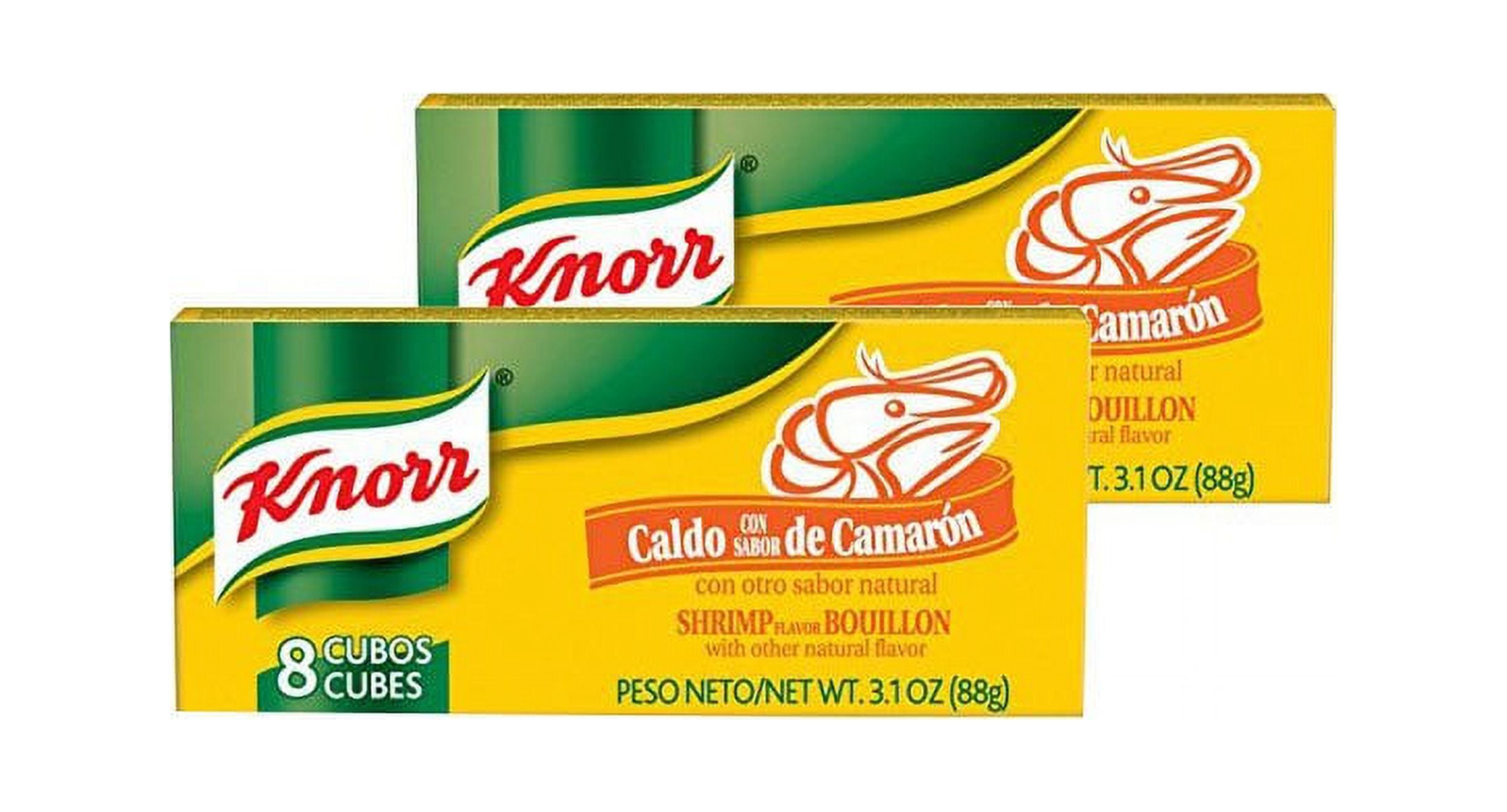 Knorr Shrimp Flavor Bouillon (8 Cubes) 2 Pack