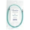 Denise Interchangeable Knit & Crochet Long Cord-24" Teal, Pk 2, Denise Needles