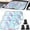 S: 55.1*27.6 in*3, variant on 2025 Upgraded Laser Reflective Windshield Sunshade, Laser Car Windshield Sun Shade, Retractable Thickened UV-Blocking Sun Shade Reflector, Foldable Sunshades with Storage Bags (L: 57.1 * 31.5 in*1)