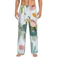 thumbnail image 2 of Goofa Turtle and Sea Life Printed Soft Pajama Pants for Men, Wide Leg Comfy Casual Lounge Yoga Pants-Small, 2 of 9