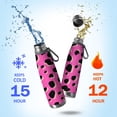 thumbnail image 2 of Leopard Print 29oz Stainless Steel Insulated Thermos with Tea Filter, 360° Printed Travel Bottle, Leakproof BPA-Free Flask with Anti-Slip Base, 304 Inner & 201 Outer, Vacuum Cup, 2 of 6