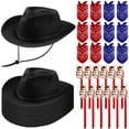 thumbnail image 1 of Set de disfraces de Xtinmee Cowboy Party con 36 piezas de Halloween para niños, 1 of 7
