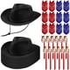 thumbnail image 1 of Set de disfraces de Xtinmee Cowboy Party con 36 piezas de Halloween para niños, 1 of 7