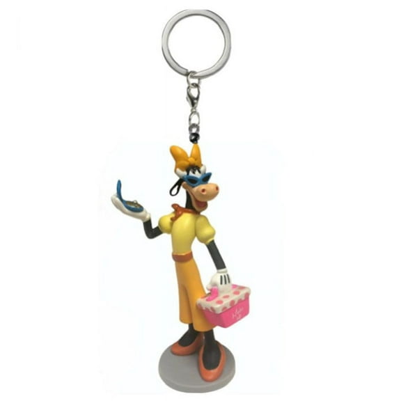 Makeup Make Up Artist Clarabelle Cow Pvc Key Ring Keychain 3” Figure Figurine