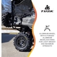 thumbnail image 5 of 4/156 Tusk Nebo Beadlock Wheel 14x7 4.0 + 3.0 Matte Black for Polaris RANGER RZR XP 4 1000 2014-2018, 5 of 7