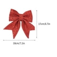 thumbnail image 2 of Christmas Tree in A Box Christmas Decorations Christmas Bow Christmas Tree Gift Box Decoration Little Christmas Trees for Decoration Christmas Tree Bows Decorations, 2 of 2