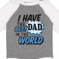 thumbnail image 4 of Inktastic I Have the Best Dad in the World Boys Long Sleeve Baby Bodysuit, 4 of 5