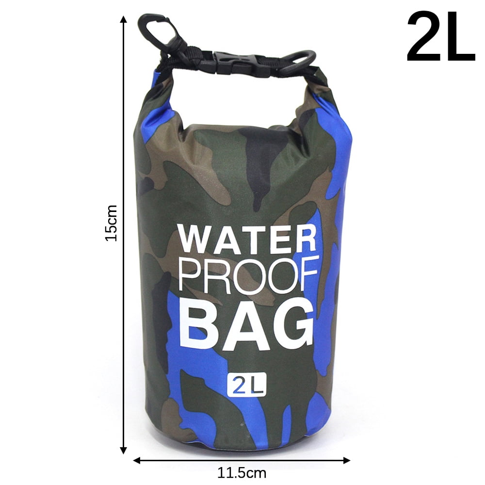 Camouflage  Dry Bag Waterproof Dry Bag Diving Dry Sack PVC Waterproof Backpack 