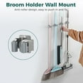 thumbnail image 2 of Soporte de pared para fregona y escoba Timcorr 10 paquetes de soportes de acero inoxidable, 2 of 7