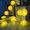 Yellow, variant on Lemon Slice String Lights, Battery Operated Warm Twinkle Christmas Hanging Lights for Kitchen, Party, Wedding, Festival, Home Decorations (39inch 40LED)