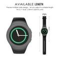 thumbnail image 4 of Gear S2 Watch Band, Amerteer Sports Replacement Silicone Watch Band Strap For Samsung Gear S2 SM-R720/SM-R730 Smartwatch, 4 of 8