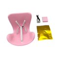 thumbnail image 2 of Clips de ventilación para coche, clips de ventilación para difusor de coche para muñecas de 12/8/6 puntas, accesorios universales de decoración interior de coche, asiento para muñecas rosa, 2 of 9