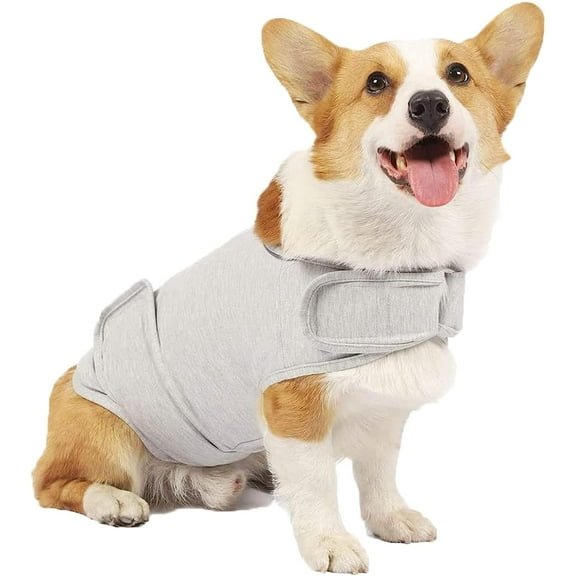 LQCrafK Dog Anxiety Jacket, Skin-Friendly Dog Calming Vest - Dog Shirt for Thunder, Fireworks and Separation - Keep Pet Calm Vet Visits,Separation Anxiety Relief for Dogs