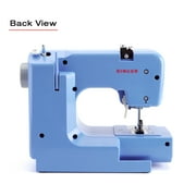 SINGER® M1000 Lightweight & Portable Sewing Machine + Accessories. 4 Built-In Stitches deliver 32 Stitch Applications | LED Light & Top drop-in bobbin for Hems | Great for Mending - Blue