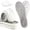 Gray, variant on 4D Cloud Insoles for Men and Women, Insoles for Standing All Day, Memory Foam Insoles for Men Super Soft Anti-Fatigue