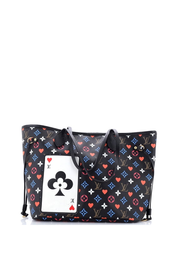Pre-Owned Neverfull NM Tote Limited Edition Game On Multicolor Monogram MM By Rebag
